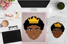 Svg offers the sweet taste of tiny file size plus excellent browser support and the. Afro Boy Afro Hair African American Boy Afro Prince Svg 460823 Cut Files Design Bundles