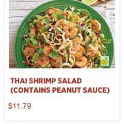 1 to 10 of 8732 for applebee's thai shrimp salad. User Added Applebee S Thai Shrimp Salad Calories Nutrition Analysis More Fooducate