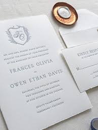 York Letterpress Wedding Letterpress Wedding Invitations Beach Wedding Invitations