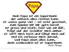 Schoner Spruch Fur Den Papa Print Fur Vatertag Oder Geburtstag Www Fraukskleinewelt Blogspot De Vater Zitate Muttertag Gedicht Vatertag Gedichte