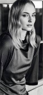 Hd wallpapers and background images Sophie Turner Monochrome 4k 2019 Wallpaper Sophie Turner Photoshoot Sophie Turner Cool Wallpapers For Phones
