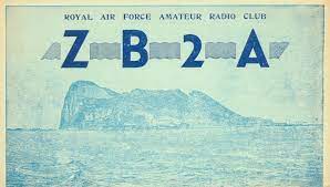 1 x QSL Card Royal Air Force Amateur Radio ZB2A Gibraltar 1952 ≠ U220 | eBay