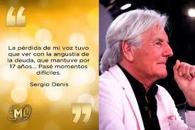 El cantante sergio denis sufrió el accidente que lo dejó en coma el 11 de marzo de 2019 y tras un año y dos meses de agonía, falleció a los 71 años. Injusticia Ilegitima On Twitter La Voz La Perdio Y Jamas La Recupero Lastima