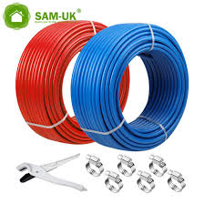 Pex Pipe 1/2 Inch 300Ft 2 Rolls Pex Tubing Evoh Pex-B Pipe Non Oxygen  Barrier Durable Leakage-Proof Flexible For Residential Water Lines In Homes  Pex Radiant Heat Tubing(Red+Blue) - Amazon.Com