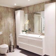 What determines the cost of a bathroom renovation? Ikea Ikeabaderom Baderomsinnredning Godmorgon Dobbelvask Hoyskap Fibotrespo Belegg Gummibelegg Ikea Bathroom Ikea Godmorgon Bathroom Renovation Cost