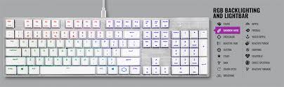 Top free images & vectors for crosshair png red in png, vector, file, black and white, logo, clipart, cartoon and transparent. Amazon Com Cooler Master Sk650 White Limited Edition Mechanical Keyboard With Cherry Mx Low Profile Rgb Switches In Brushed Aluminum Design Full Electronics