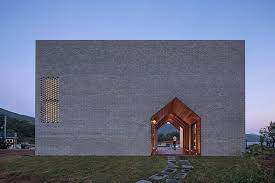 Maybe you would like to learn more about one of these? Vernacular Void Wood Walls Warm Negative Space In Gray Brick Home Urbanist
