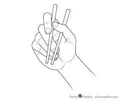 Start by choosing the correct ingredients and kitchen tools. How To Draw Hands Holding Chopsticks Step By Step Animeoutline