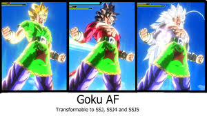 We did not find results for: Goku Af Transformable To Ssj4 5 And Ssj Xenoverse Mods