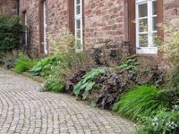 Schmaler Pflanzstreifen Schmales Beet Garten Schmaler Garten Gartenschirme