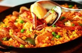 Arroz Con Marisco En Thermomix Recetin Receta Arroz Con Mariscos Paella De Mariscos Paella