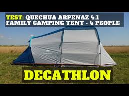 Base camp shelters, family tents. Test Of Quechua Arpenaz Family 4 1 Camping Tent 4 People Decathlon Youtube