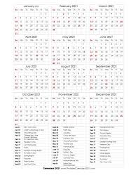 2021 Calendar One Page With Holidays Portrait In 2020 Yearly Calendar Holiday Portraits Holiday Calendar