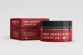 Download Free Cosmetic Jars Psd Mockup Free Psd Templates