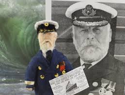 Titanic Captain Edward John Smith Doll Miniature Historical Figure Sea  Captain