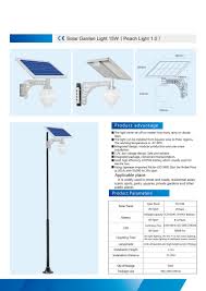 Bagi yang berminat silahkan kunjungi toko kami disini :. Lampu Taman Tenaga Surya Solar Cell 15 Watt Royalpv