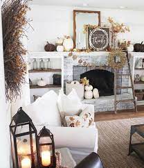 30 The Whole Gorgeous Fall Farmhouse Decoration To Welcome The Season Talkdecor Fall Living Room Modern Farmhouse Living Room Decor Farmhouse Decor Living Room