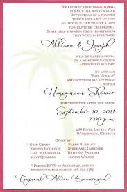 Allison Joseph Honeymoon Shower Disney Bridal Showers Bridal Shower Invitation Wording