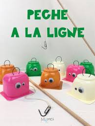 Diy Le Jeu De Peche A La Ligne Jeux De Peche Pot Mason Diy Bouteille De Vin Bricolage