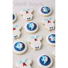 arzu narmanli on instagram deniz bebek icin deniz temali yenidogan bebek kurabiyeleri cookie cookies cookieart galletas kekse butikpasta butikku