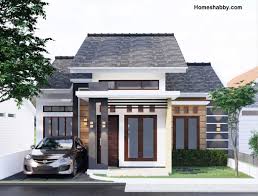Pagar rumah minimalis ukuran 8x12. Desain Dan Denah Rumah Minimalis Ukuran 8 X 12 M 3 Kamar Tidur Dengan Tampilan Fasad Dan Interior Yang Menawan Homeshabby Com Design Home Plans Home Decorating And Interior Design