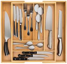 secura bamboo expandable drawer