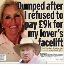Dumped after I refused to pay £9k for my lover's facelift