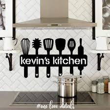 Kitchen Signs Metal Kitchen Wall Decor Kitchen Decor Etsy Kitchen Decor Etsy Turquoise Kitchen Decor Metal Kitchen