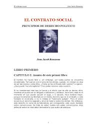 By jean jacques rousseau the social contract or principles of political right 1762 translated by g. Jean Jacques Rousseau El Contrato Social Pdf Contrato Social Jean Jacques Rousseau