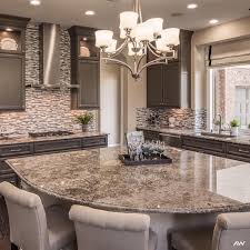 Gently curved kitchen cabinetry softens the sharp lines and hard surfaces found in kitchens, can help make small kitchens feel more spacious, and will get the balance right between contemporary and rustic styles by choosing a freestanding kitchen island idea that combines traditional craftsmanship. 20 Curved Kitchen Island Ideas Kitchen Remodel Home Kitchens Kitchen