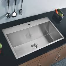 water creation's stainless steel sinks