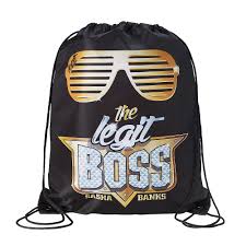 The court with wwe universal champion roman reigns and smackdown women's champion sasha banks the first to be added. Sasha Banks The Legit Boss Drawstring Bag Wwe Us