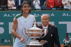 Welcome to reddit both borg and nadal ended their teenage years with 16 titles each. April 24 2005 Rafael Nadal Tops Ferrero For His First Barcelona Crown
