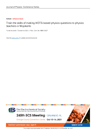 Download buku ahe level 1 pdf. Pdf Train The Skills Of Making Hots Based Physics Questions To Physics Teachers In Mojokerto