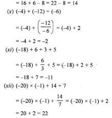 Selina Concise Mathematics Class 7 Icse Solutions Chapter 1 Integers Cbse Tuts Https Www Cbsetuts Com Selina Concis Mathematics Solutions Negative Integers
