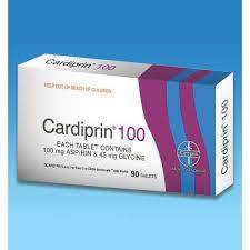 Each tablet contains 100mg aspirin & 45mg glycine. Cardiprin 100 Each Tablet Contains 100mg Aspirin 45mg Glycine 3 Month Pack 90 S Exp 01 2021 Shopee Malaysia