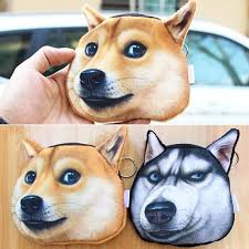 It has a circulating supply of 0 shib coins and a max supply of 1 quadrillion. Funny Dog Face Coin Purse Shiba Inu Husky Head Zipper Wallet Keys Pouch Gift Buy At A Low Prices On Joom E Commerce Platform