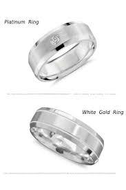 With a platinum ring, you're paying for 90 to 95% pure platinum. Everything You Must Know About Platinum Vs White Gold