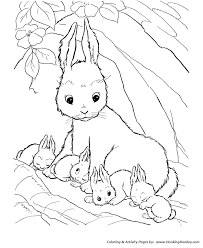 Encourage children to color by providing lots of access to coloring pages and crayons. Mother And Baby Animal Coloring Pages Novocom Top