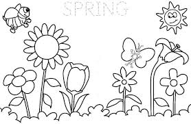 Spring Season Printable Coloring Pages Educational Coloring Pages Spring Coloring Sheets Summer Coloring Pages Spring Coloring Pages