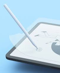 Paperlike Is The First Screen Protector That Makes Writing And Drawing On The Ipad Feel Like On Paper Finally The Plastic O Screen Protector Ipad Apple Pencil