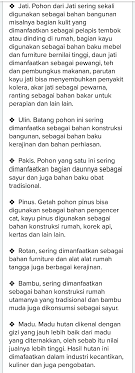 Sebutkan 5 Hasil Hutan Dan Manfaatnya Brainly Co Id