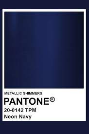 neon navy metallic pantone color blue paint swatches red 072c