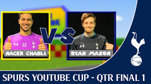 Nacer chadli (born 2 august 1989) is a belgian professional footballer who plays as a winger for i̇stanbul başakşehir and the belgium national team. Spurs Youtube Cup 1st Qtr Final Ryan Mason Vs Nacer Chadli Spurs Tv Youtube