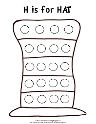 Cat In The Hat Dot Marker Page Pdf Google Drive Dot Marker Dr Seuss Crafts Dot Pages