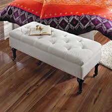 truhenbank exquisit 4 rollen stauraum barockstil holz ca b108 x t41 x h37 cm polsterbank sitztruhe schlafzimmer einrichten