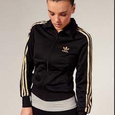 adidas | Jackets & Coats | Adidas Firebird Tt Black Gold Track Jacket Sz L  | Poshmark