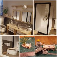 Playmobil waschtisch und toilette basteln pimp my playmobil. Etails De La Salle De Bains De M Et Mme Playmobil Dollhouse Miniature Dollshouse 1 24eme Playmobi Diy Dollhouse Furniture Barbie Room Diy Dollhouse
