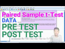 We did not find results for: Paired Sample T Test Data Pre Test Dan Post Test Youtube