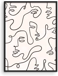 Prominent artists associated with minimalism include donald judd, agnes martin, dan flavin, carl andre. Minimalist Line Art Wall Decor By Haus And Hues Woman Art Print Minimalist Art Wall Decor Silhouette Wall Art Minimalist Line Art Posters Female Figure Wall Art Minimalist